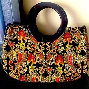 OKPTA 519426 cloth like new beaded handbag